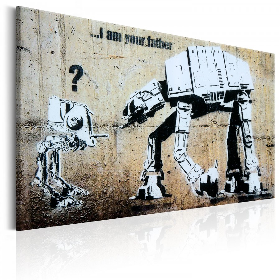 Quadro - I Am Your Father by Banksy - 60x40