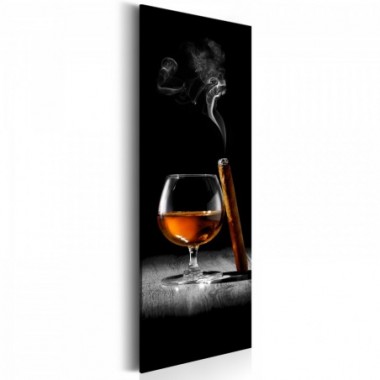 Quadro - Cigar and Cogniac - 40x120