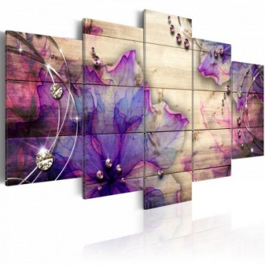 Quadro - Flowers of Memory  - 100x50