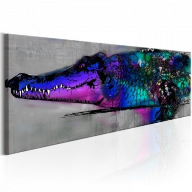 Quadro - Blue Alligator - 120x40