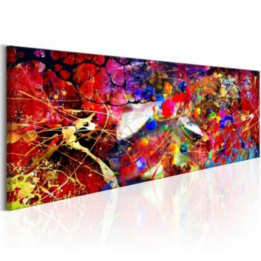 Quadro - Red Forest - 120x40