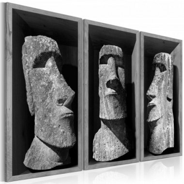 Quadro - The Mystery of Easter Island - 90x60