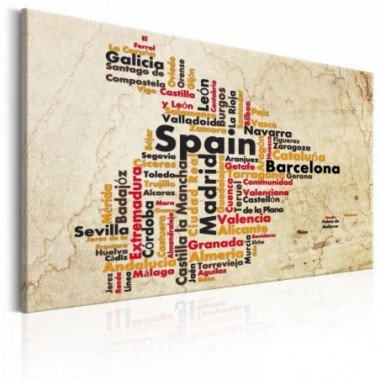 Quadro - Spanish Cities (ES) - 120x80