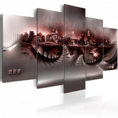 Quadro - Crimson City - 200x100