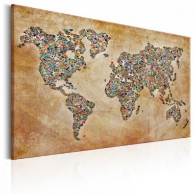 Quadro - Postcards from the World - 90x60