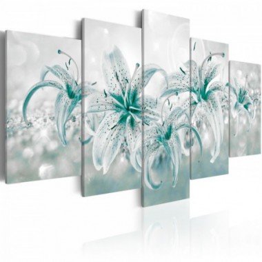 Quadro - Sapphire Lilies - 200x100
