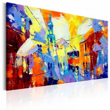 Quadro - Colours of the City - 120x80