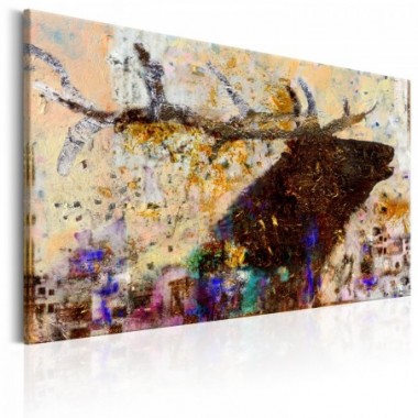 Quadro - Golden Stag - 60x40