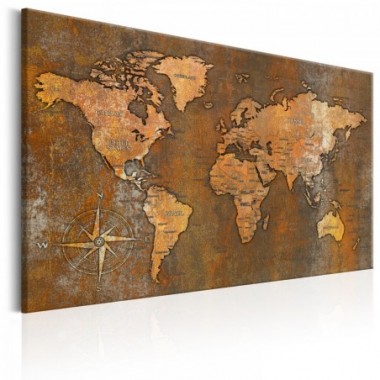 Quadro - Rusty World - 120x80