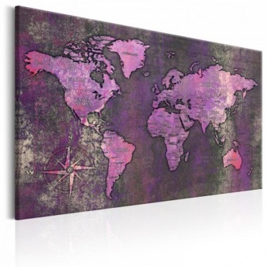 Quadro - Amethyst Map - 60x40