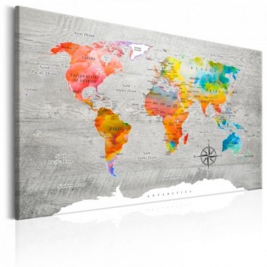 Quadro - Multicolored Travels - 120x80