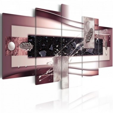 Quadro - Burgundy Harmony - 100x50