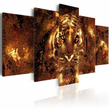 Quadro - Golden Tiger - 200x100