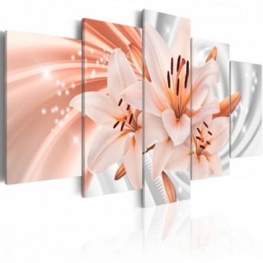 Quadro - Coral Lilies - 100x50