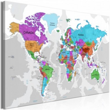 Quadro - Territory of Colours - 90x60