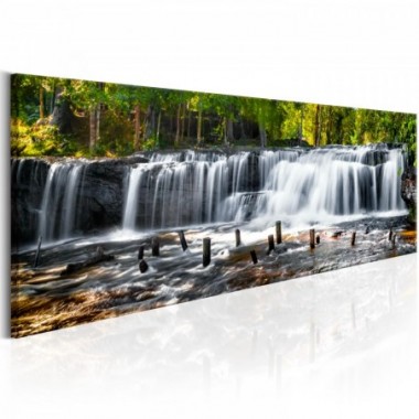 Quadro - Fairytale Waterfall  - 150x50