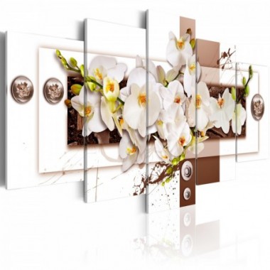 Quadro - Flowery Installation - 100x50