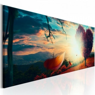 Quadro - Cuore della natura - 135x45
