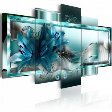 Quadro - Sky Blue Lilies - 200x100