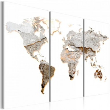 Quadro - Concrete Continents - 120x80