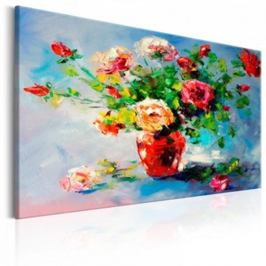 Quadro dipinto - Beautiful Roses - 90x60