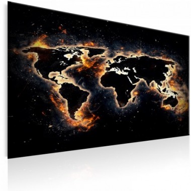 Quadro - Fiery World - 120x80