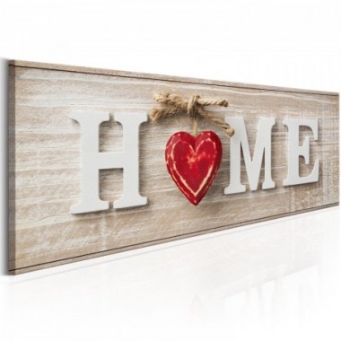 Quadro - Home: Red - 120x40