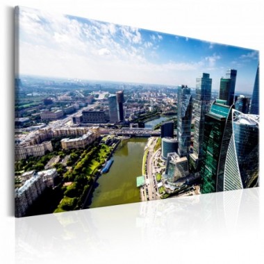 Quadro - Aerial view of Moscow - 60x40