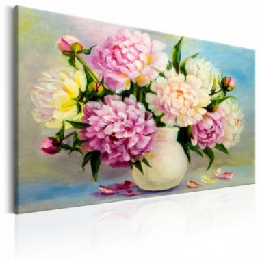 Quadro - Peonies: Bouquet of Happiness - 120x80