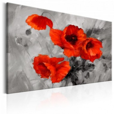 Quadro - Steel Poppies  - 120x80