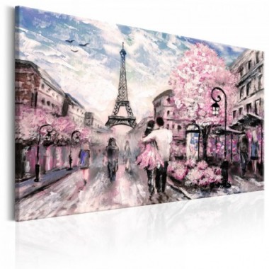 Quadro - Parigi rosa - 120x80