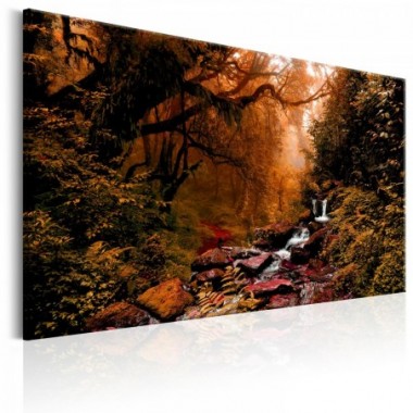 Quadro - Autumn Waterfall - 90x60