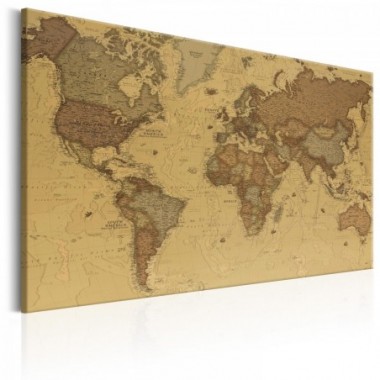 Quadro - Ancient World Map - 90x60