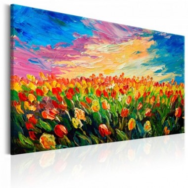 Quadro - Sea of Tulips - 120x80