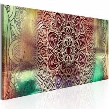 Quadro - Colourful Mandala - 135x45