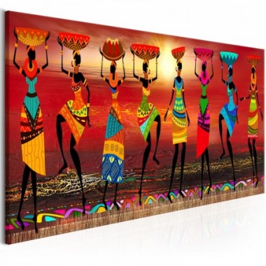 Quadro - African Women Dancing - 120x40