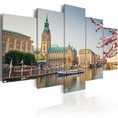 Quadro - Spring in Hamburg - 200x100