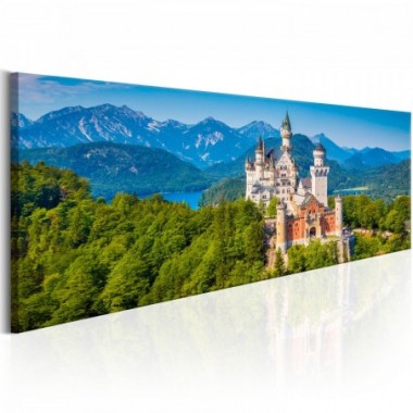Quadro - Magic Places: Neuschwanstein Castle - 150x50