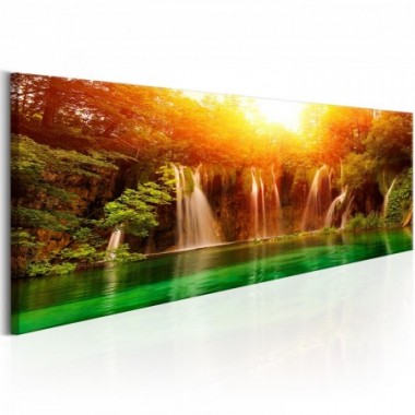 Quadro - Nature: Magnificent Waterfall - 150x50