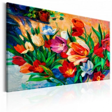 Quadro - Art of Colours: Tulips - 120x80