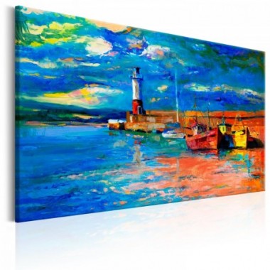 Quadro - Seaside Landscape: The Lighthouse - 90x60