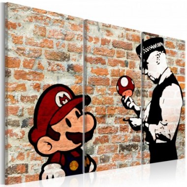 Quadro - Caught Mario - 120x80