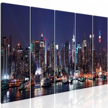 Quadro - New York: Live by Night - 200x80