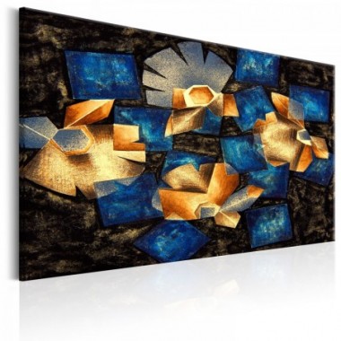 Quadro - Geometrical Flowers - 60x40