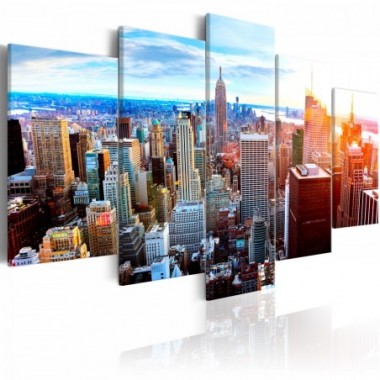 Quadro - New York Sunrise - 200x100