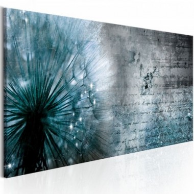 Quadro - Blue Dandelion - 135x45
