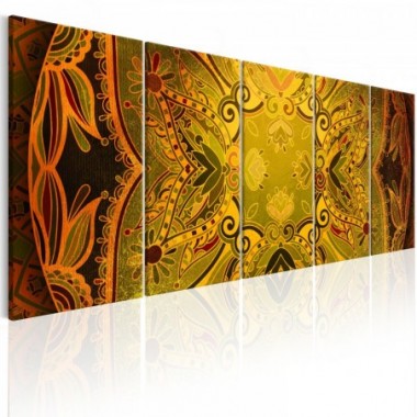 Quadro - Mandala: Flowery Wings - 225x90