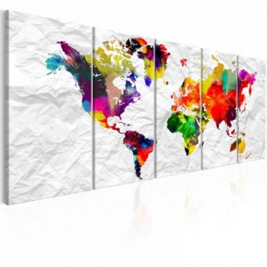 Quadro - World on Paper - 200x80
