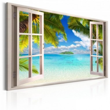 Quadro - Window: Sea View - 120x80
