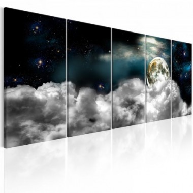 Quadro - Moon in the Clouds I - 225x90